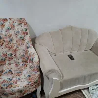 مبل ۶نفره|مبلمان خانگی و میز عسلی|رشت, هلال احمر|دیوار