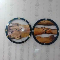 ساعت روستیک چوبی|ساعت دیواری و تزئینی|مشهد, چهنو|دیوار