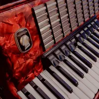 آکاردئون|پیانو، کیبورد، آکاردئون|پایین هولار, |دیوار