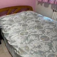 تخت دو نفره تمام چوب|تخت و سرویس خواب|تهران, پاسداران|دیوار
