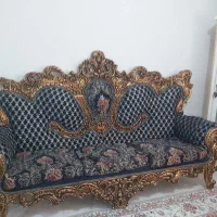 سرویس مبل 9نفره میز ناهار خوری 4نفره به علت جابجای