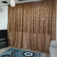 دوعدد پرده پذیرایی کامل با متعلقات|پرده، رانر، رومیزی|اصفهان, کوجان|دیوار