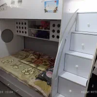 تخت دوطبقه با تشک