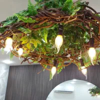 لوستر جنگل سبز|لوستر و چراغ آویز|رحیم‌آباد, |دیوار