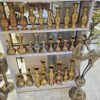 گلدان تمام برنج قلم زنی هندی تپل تمام کار دست|صنایع دستی و سایر لوازم تزئینی|مشهد, کوی المهدی|دیوار