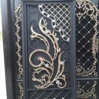 تولیدی درب و دروازه ورودی حیاطی آهنی