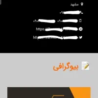 ساخت کارت ویزیت الکترونیکی، کد Ussd ،صفحه اول گوگل|خدمات رایانه‌ای و موبایل|همدان, |دیوار
