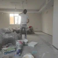 نقاشی ساختمان و نصب کاغذ دیواری|خدمات پیشه و مهارت|تهران, نازی‌آباد|دیوار