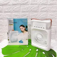 پنکه توربو LED دار پرتابل ۳ کاره مه پاش USB|پنکه و تصفیه‌کنندهٔ هوا|بندرعباس, |دیوار