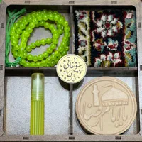 سوغات متبرک مشهد ،پک سوغاتی، مهر تسبیح عطر فرش حرم|زیورآلات و اکسسوری|مشهد, حرم مطهر رضوی|دیوار