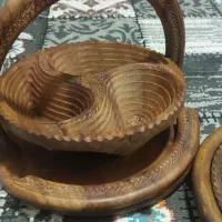 آجیل خوری چوبی|ظروف سرو و پذیرایی|کرج, حصارک بالا|دیوار