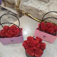 کادو روز مادر یا زن گل روز جاودانه|گل مصنوعی|مشهد, خواجه ربیع|دیوار