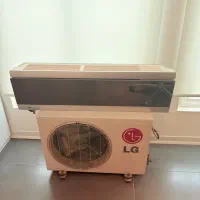 کولر الجی ۱۲ هزار پنل مشکی سرد و گرم C126RQ|کولر گازی و فن‌کوئل|تهران, آسمان|دیوار