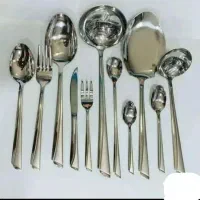سرویس غذا خوری قاشق و چنگال یونیک