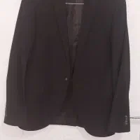 کت شلوار مشکی جوان پسند