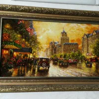 تابلو فرش تمام ابریشم