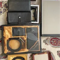 ست کیف و کمربند مردانه چرم مناسب روز پدر