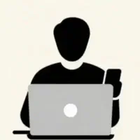 کار با کامپیوتر دانشجوی کامپیوتر