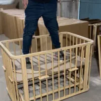 گهواره سنتی نوزاد مدلuتخت کنار مادر مدل u|تخت و صندلی بچه|تبریز, |دیوار