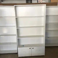 قفسه اداری قفسه زونکن کتابخوانه مدرن میز تحریر