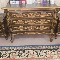 ست چوب راش|بوفه، ویترین، کنسول|اهواز, گلستان|دیوار