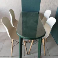 فروش دو دست میزو صندلی ۴ نفره