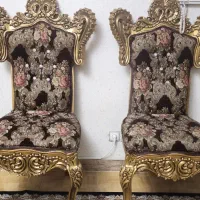 مبل سلطنتی ۹ نفره|مبلمان خانگی و میز عسلی|تهران, باغ فیض|دیوار