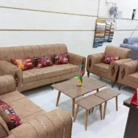 مبل حسینی کد ۷۰۸۰|مبلمان خانگی و میز عسلی|قائمشهر, |دیوار