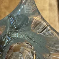 گلدان کریستال ستاره ای بوهمیا چک|صنایع دستی و سایر لوازم تزئینی|تهران, سید خندان (جلفا)|دیوار