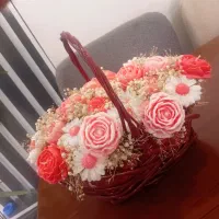 باکس گل شمعی|گل مصنوعی|بهارستان, |دیوار