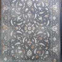 ۹متری جفت اورجینال پتینه ضخیم و تراکم بالا طوسی