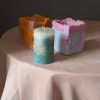 شمع دست ساز،عمده و تک،مناسب برای همکاری در فروش|صنایع دستی و سایر لوازم تزئینی|آزادشهر, |دیوار