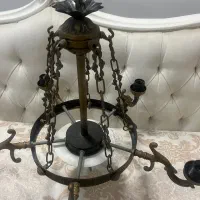 ۲ لوستر پنج شاخه|لوستر و چراغ آویز|تهران, جوادیه|دیوار