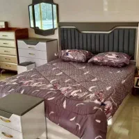 تخت تک نفره دونفره سرویس کامل مدل ارامش|تخت و سرویس خواب|خسروشاه, |دیوار