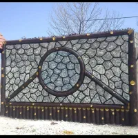 سیمان کاری نمارومی طرح سنگ
