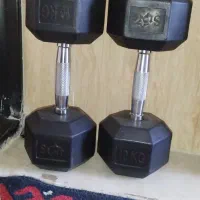 دمبل ده کیلویی شیش ضلعی