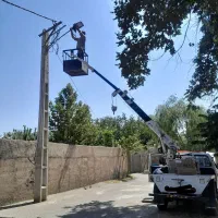 جرثقیل نیسان سبدبالابر خاور جرثقیل ارتفاع کوتاه|خدمات حمل و نقل|کرج, کمالشهر|دیوار