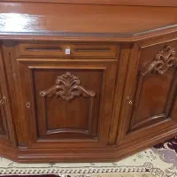 آینه کنسول چوب|بوفه، ویترین، کنسول|کرمانشاه, |دیوار