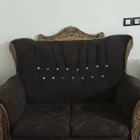 مبل 7نفره همراه با میزو عسلی|مبلمان خانگی و میز عسلی|سلطانیه, |دیوار