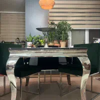 میز ناهار خوری استیل درجه یک