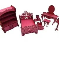 ماکت دکوری لوازم اتاق خواب