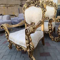 مبل سلطنتی 9نفری مدل دسته طنابی با میز عسلی|مبلمان خانگی و میز عسلی|تبریز, |دیوار