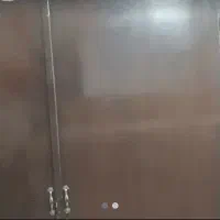کمد دیواری نئوپانی با چهارچوب چوبی