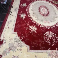 قالی ماشینی خوش رنگ