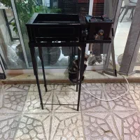 کباب پز اجاق دار پایه دار با گریل