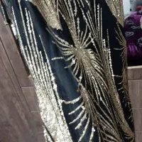 لباس مجلسی اکلیلی و شاین|لباس|ابریشم, |دیوار