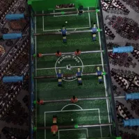 فوتبال دستی همراه با دوتا توپ