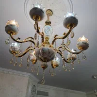 لوستر لهستانی مدل شاخه S  تسمه دار|لوستر و چراغ آویز|تهران, امام زاده حسن|دیوار