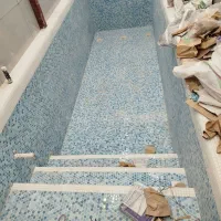 اجرای سیمانکاری وآب بندی وکاشی کاری