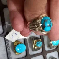 انگشتر فیروزه نیشابوری اصل|جواهرات|اهواز, کوی عابدی|دیوار